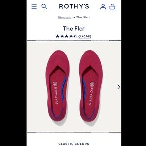 Rothy’s round toe Womens flats  sz.8.5